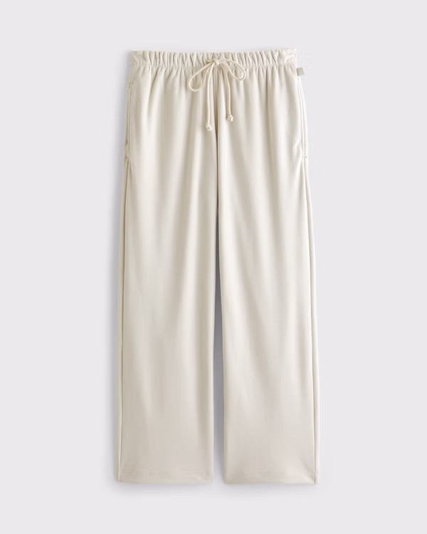 YPB superSOFT Rib Wide Leg Sweatpant | Abercrombie & Fitch (US)