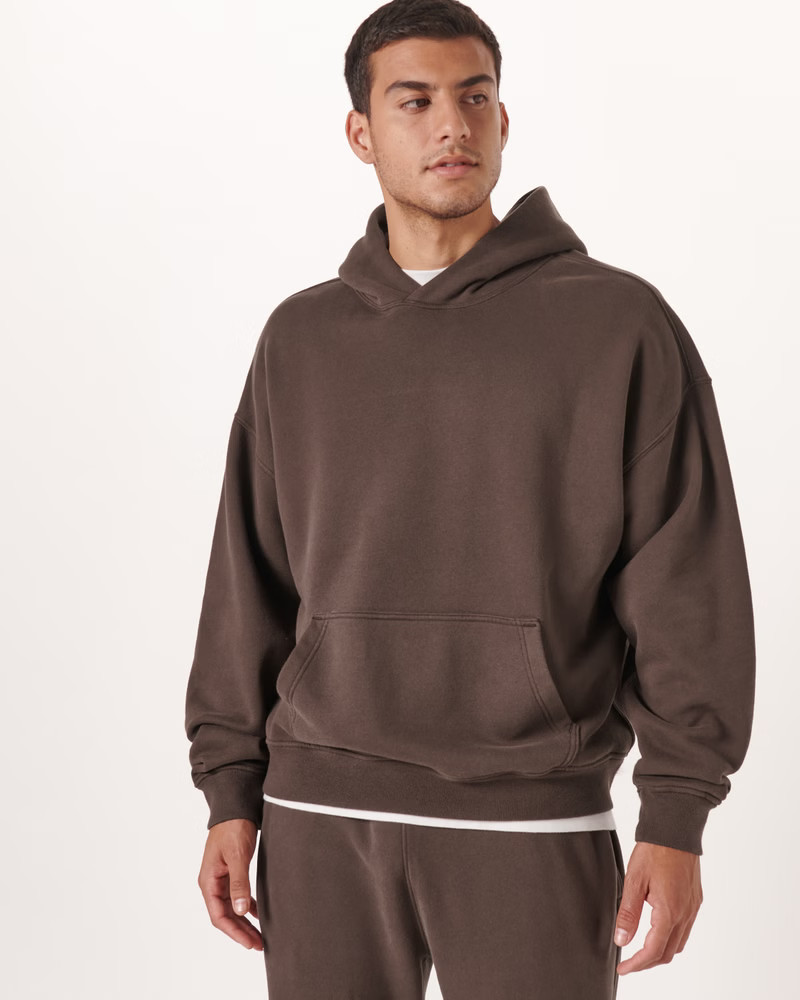 Men's Essential Popover Hoodie | Men's Tops | Abercrombie.com | Abercrombie & Fitch (US)