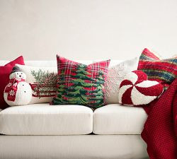 Archie the Snowman Shaped Pillow | Pottery Barn (US)