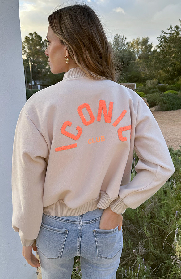 Iconic Soft Bomber Jacket Neon Orange | The Musthaves (NL)