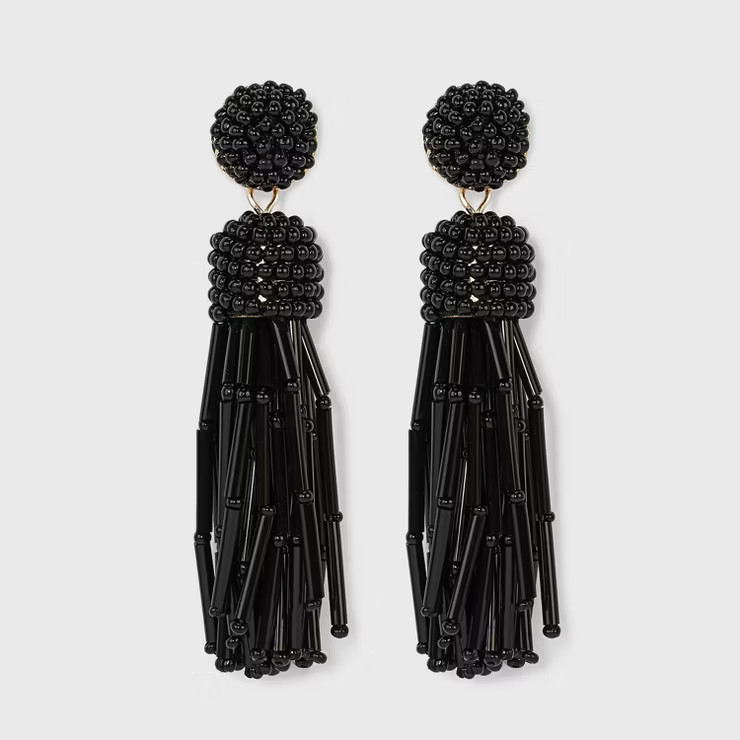 SUGARFIX by BaubleBar Beaded Tassel Statement Earrings | Target