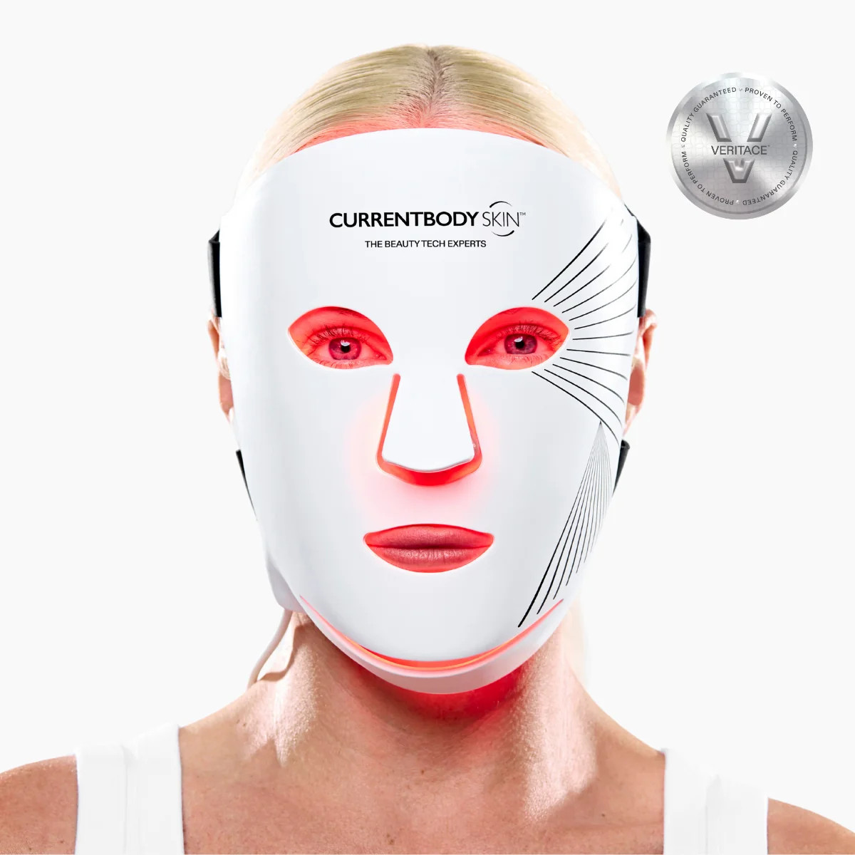 CurrentBody Skin LED Series 1 Light Face Mask | FDA-Approved | At-Home Red & Near-Infrared Light Therapy Mask for Anti-Aging & Wrinkle Reduction | Currentbody US & Canada