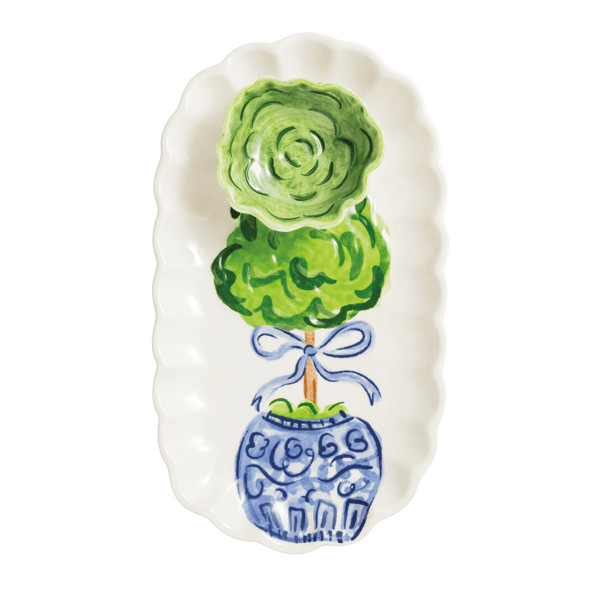 Topiary Tray Tidbit Set | Mud Pie