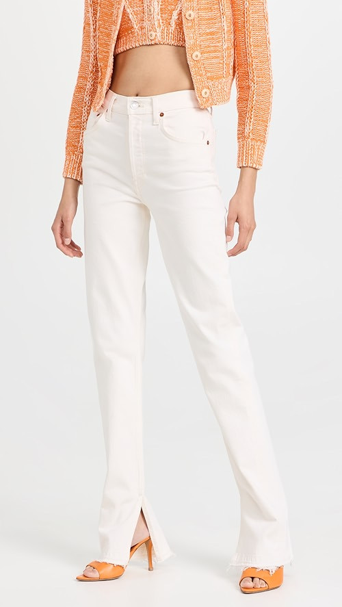 70s High Rise Comfort Stretch Skinny Boot Jeans | Shopbop