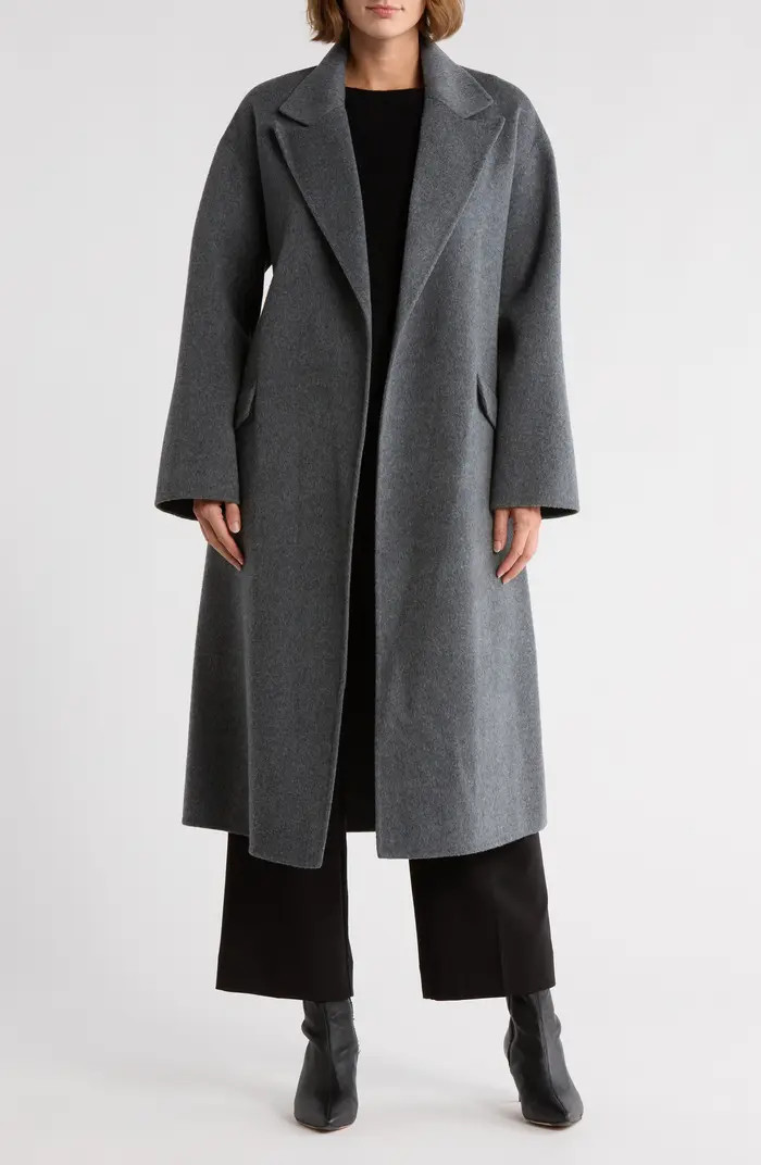 Theory Wool Blend Robe Coat | Nordstromrack | Nordstrom Rack