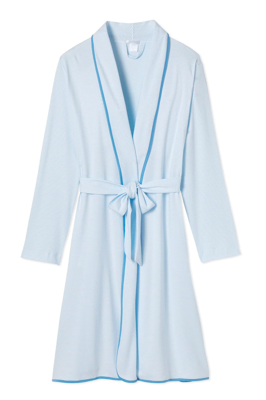 Pima Robe in Atlantic | Lake Pajamas