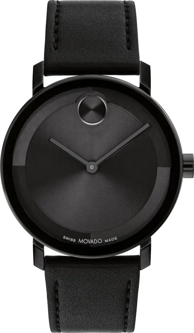 Bold Evolution 2.0 Leather Strap Watch, 40mm | Nordstrom