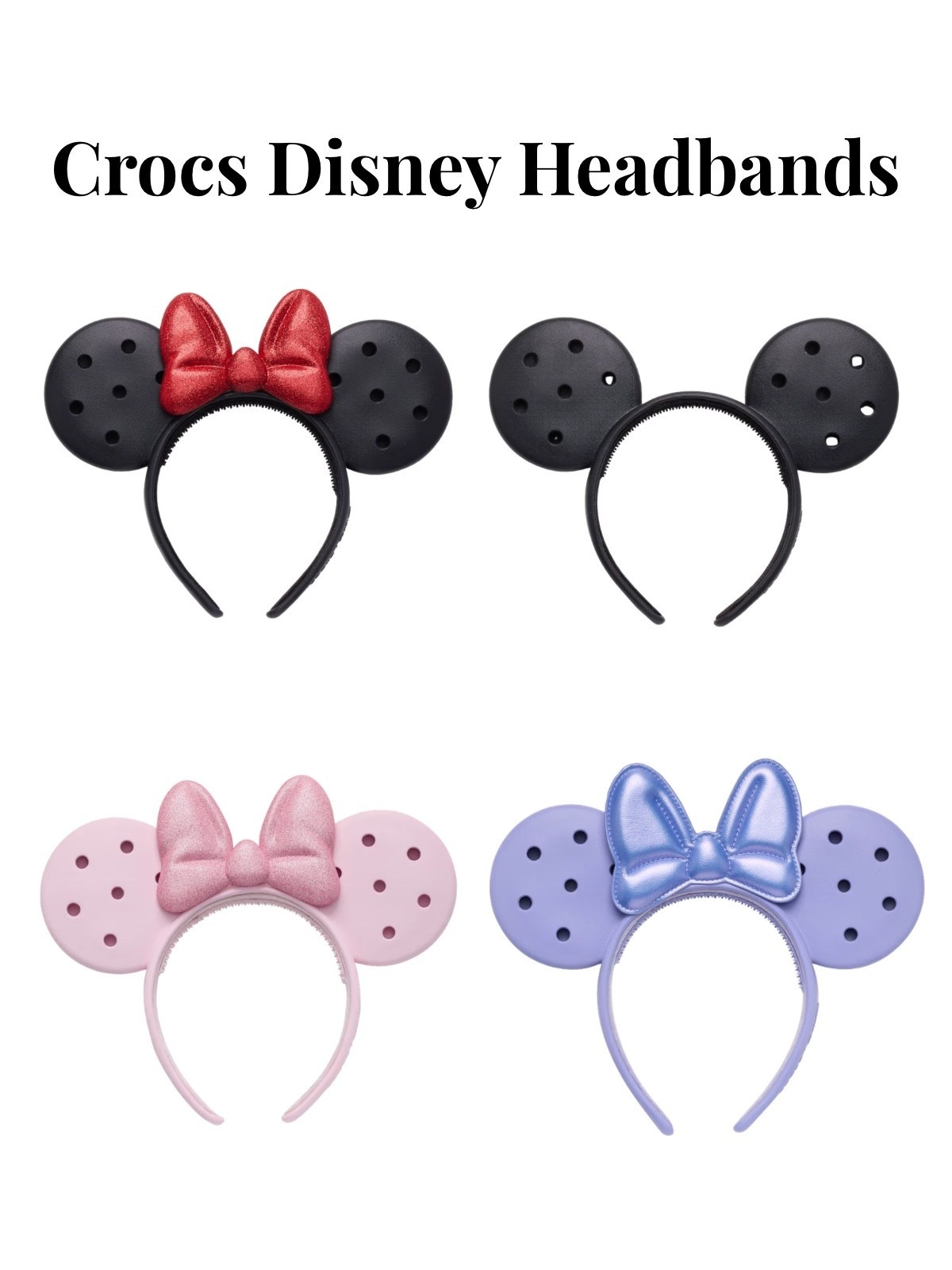 New @crocs Mickey and Minnie headbands that you can customize with Jibbitz! 🐭❤️

#LTKootd #LTKTravel #LTKgrwm