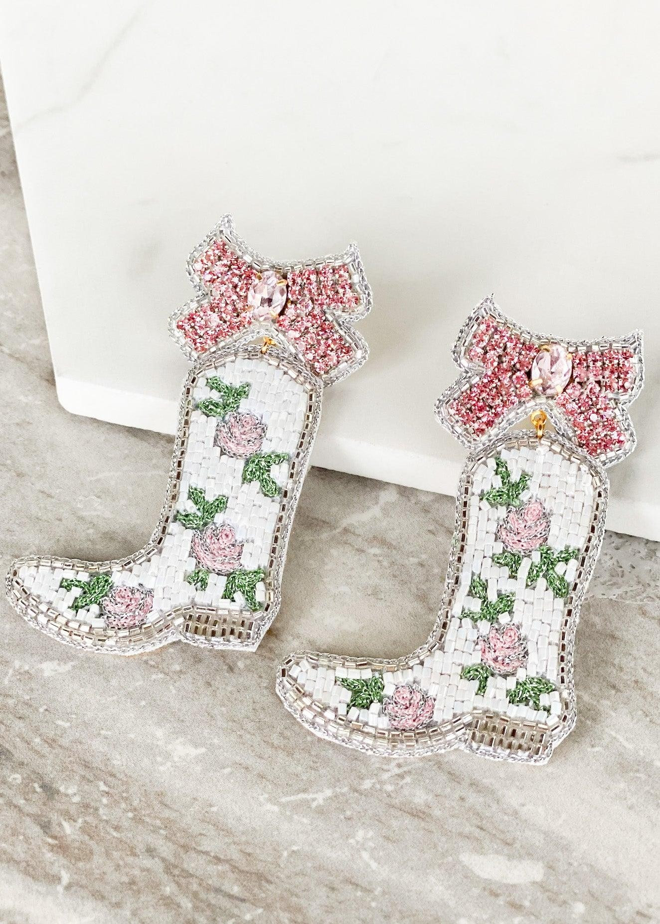 Florita Boot Earrings | Dos Femmes, LLC