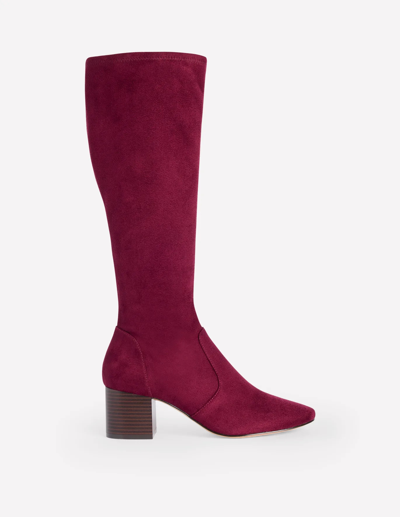 Heeled Stretch Knee Boots | Boden UK