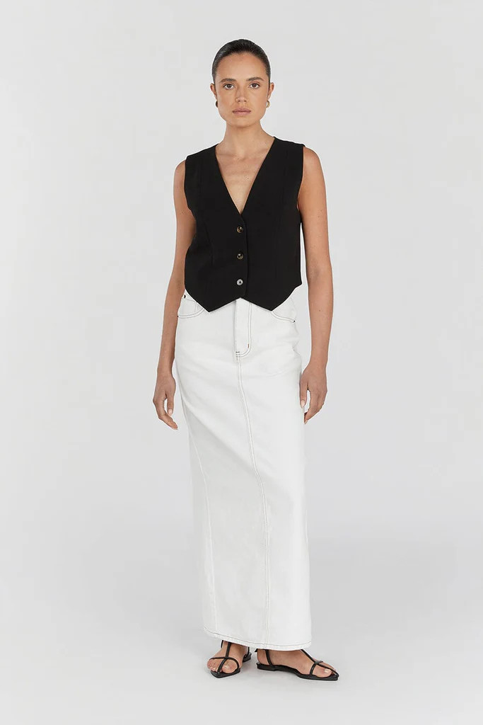 ROWAN BLACK VEST | DISSH