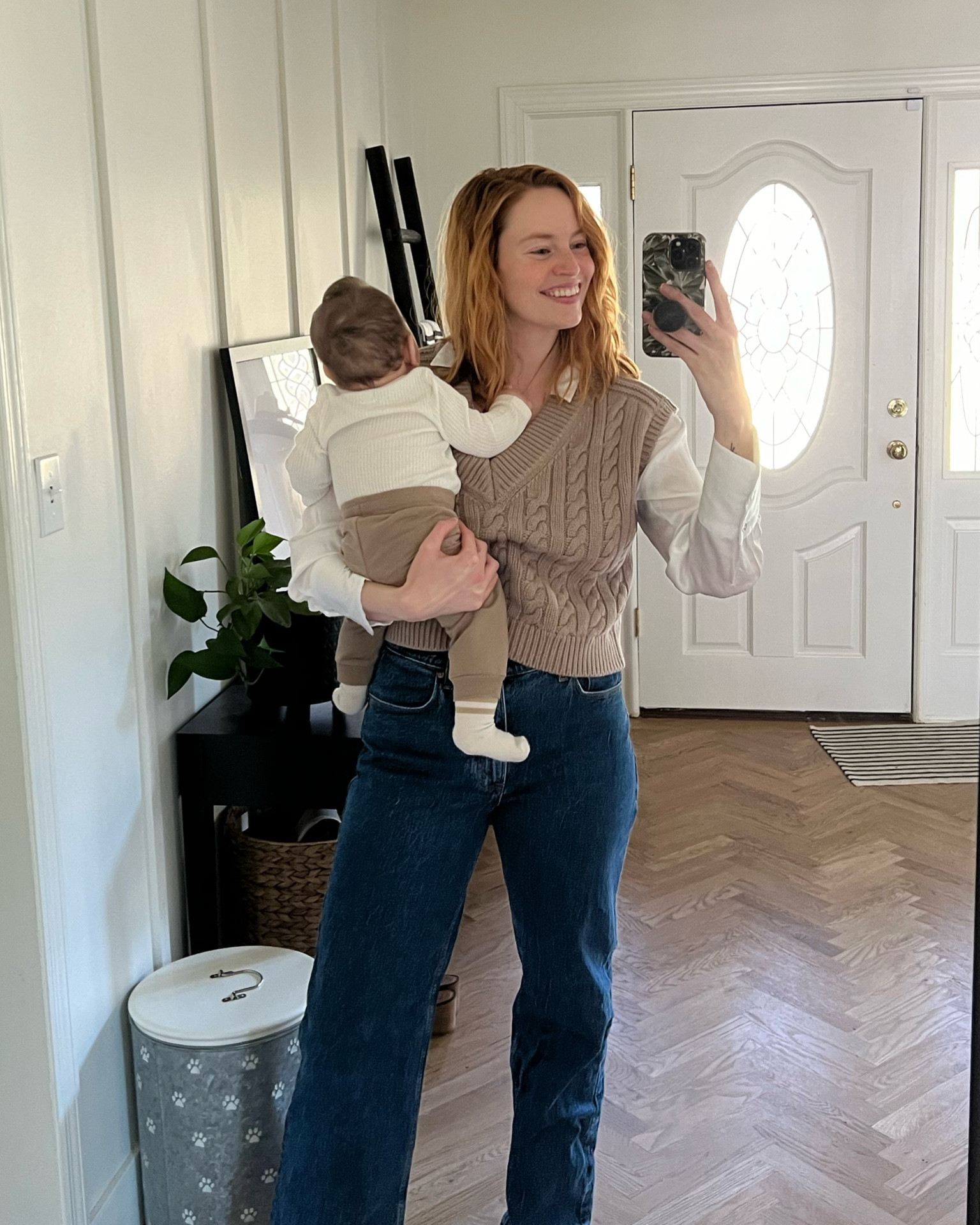 Matching mommy & me outfits for mom and baby boy. Neutral matching outfits  

#LTKbaby #LTKfamily #LTKkids