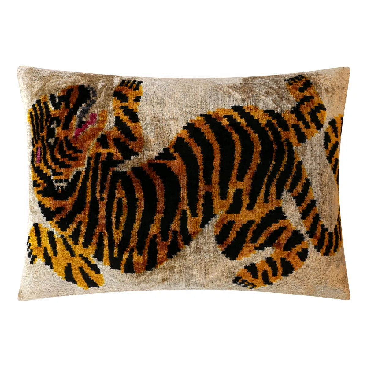 Animal Print Velvet Throw Pillow | Wayfair North America