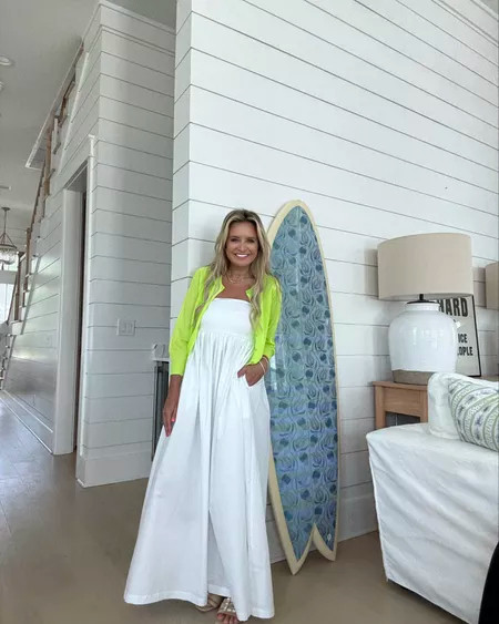 Cute dress that can be styled up with heels or down with running shoes. Wearing a small. 

 #LTKSeasonal #LTKFindsUnder50 #LTKStyleTip