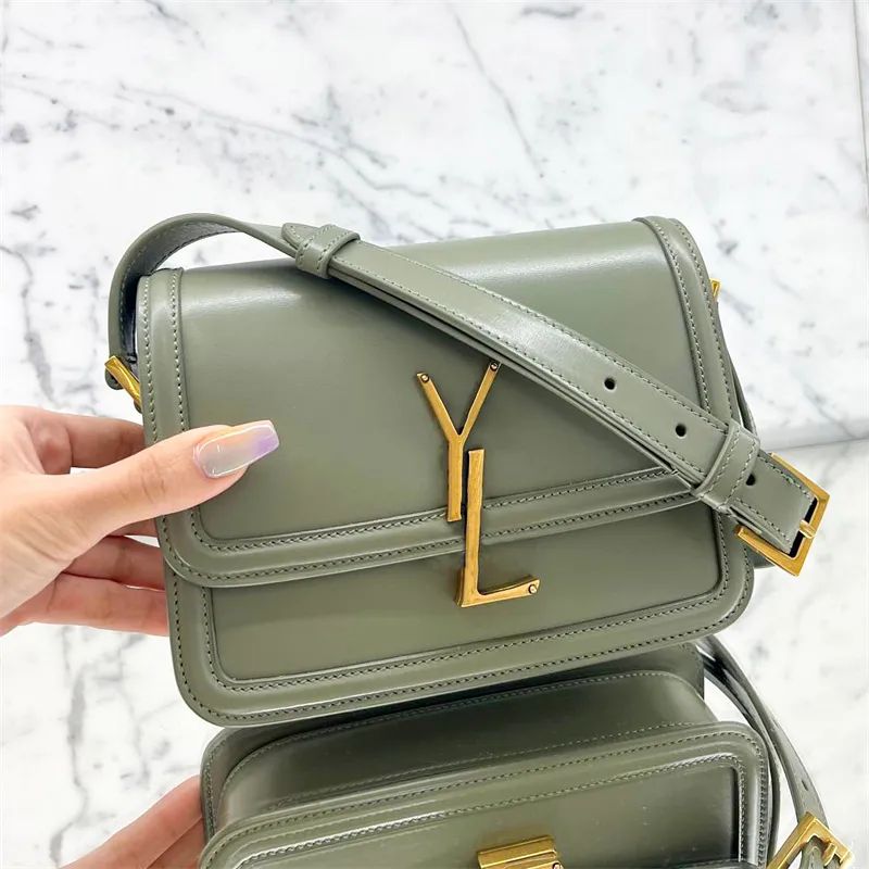 Womens Luxurys handbags solferino tofu bag Designer tote messenger bags men's Genuine Leather 10a... | DHGate