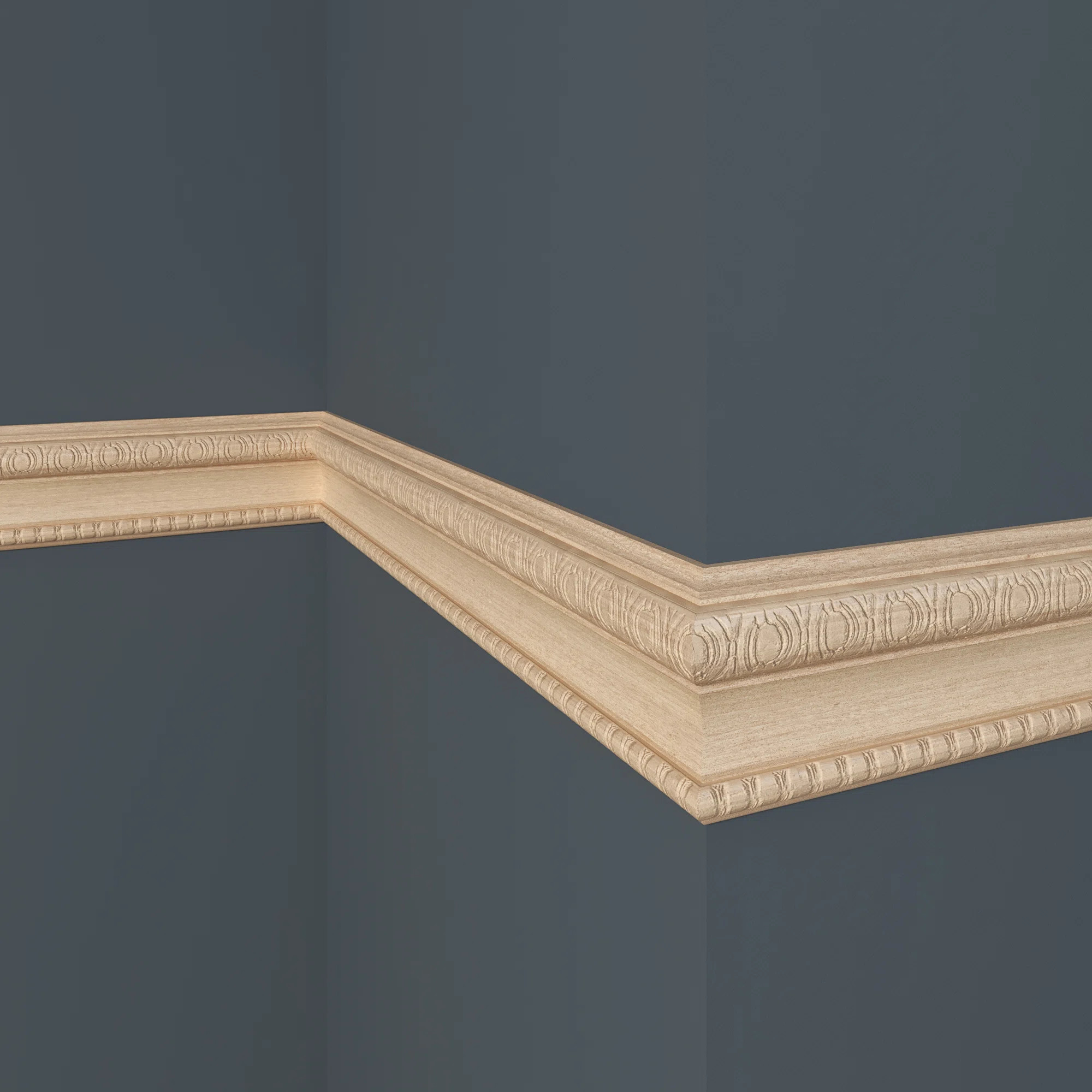 Ornamental Mouldings 3'' H x 96'' W x 0.57'' D Wood Chair Rail & Reviews | Wayfair | Wayfair North America