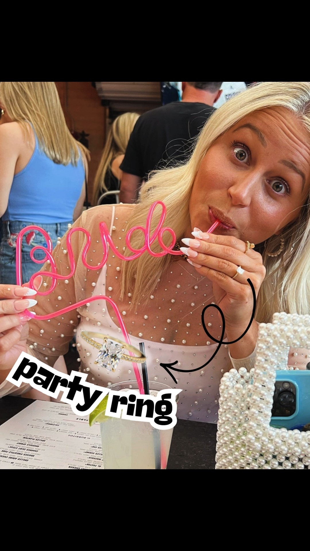 Sharing one of my best purchases when we got engaged: my “party ring”. I was so stressed about losing my ring on trips or while at my bachelorette party. So I purchased what I refer to as my “party ring”. It was stunning - such great quality and super affordable. I even got compliments on it! I wore it in the pool and have never had issues with discoloration or loss of stones. It’s absolutely beautiful. ✨💍

#LTKWedding #LTKFindsUnder100