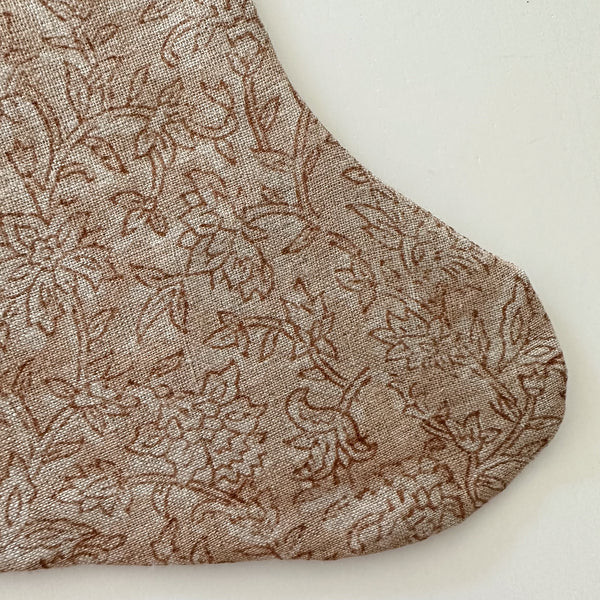 Orchid Pink Holiday Stocking | Large Minimal Design | Hackner Home (US)