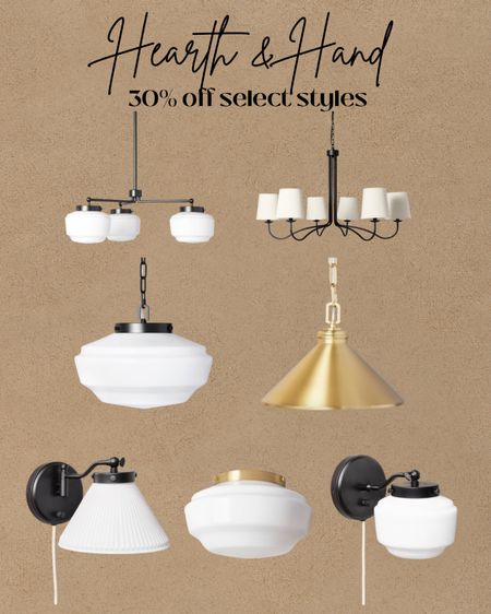 Hearth & Hand Sale with Target Circle! 30% off select styles. Check out these light fixtures ⬇️ 

Target finds, Target circle sale, Hearth & Hand light fixture, gold light fixture, wall sconces, adjustable light pendant, chandelier ceiling light, gold flush mount ceiling light