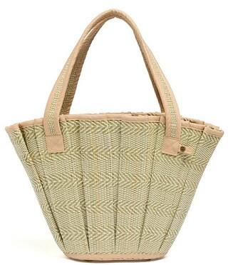 Avoca Tropez Pleated Raffia Mini Tote Bag | Dillard's