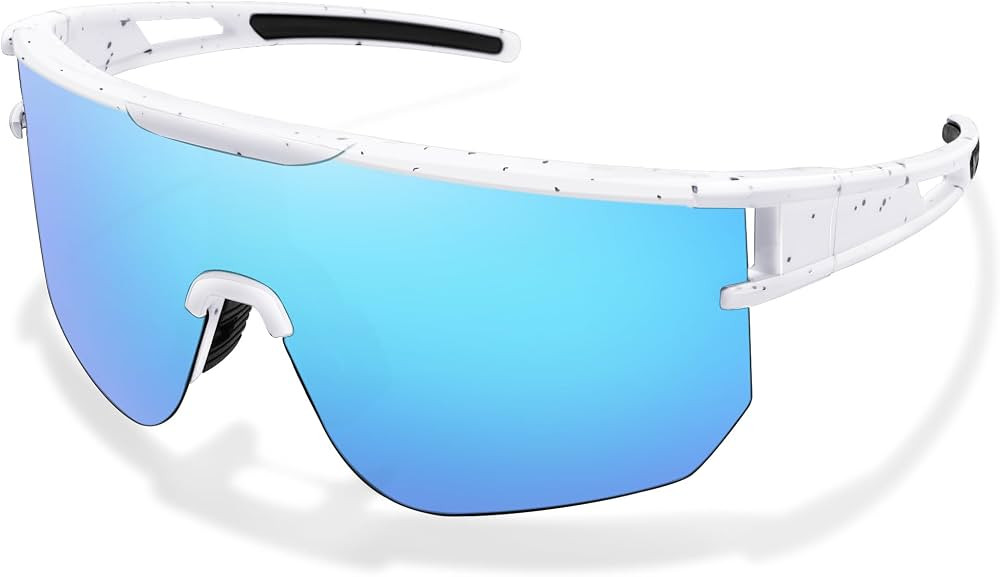 Sports Polarized Sunglasses for Men and Women, UV 400 Cycling Glasses for Baseball Fishing Runnin... | Amazon (US)