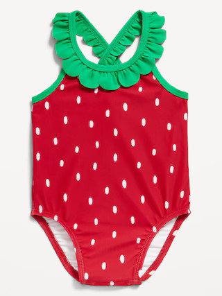 Ruffled One-Piece Swimsuit for Baby | Old Navy (US)