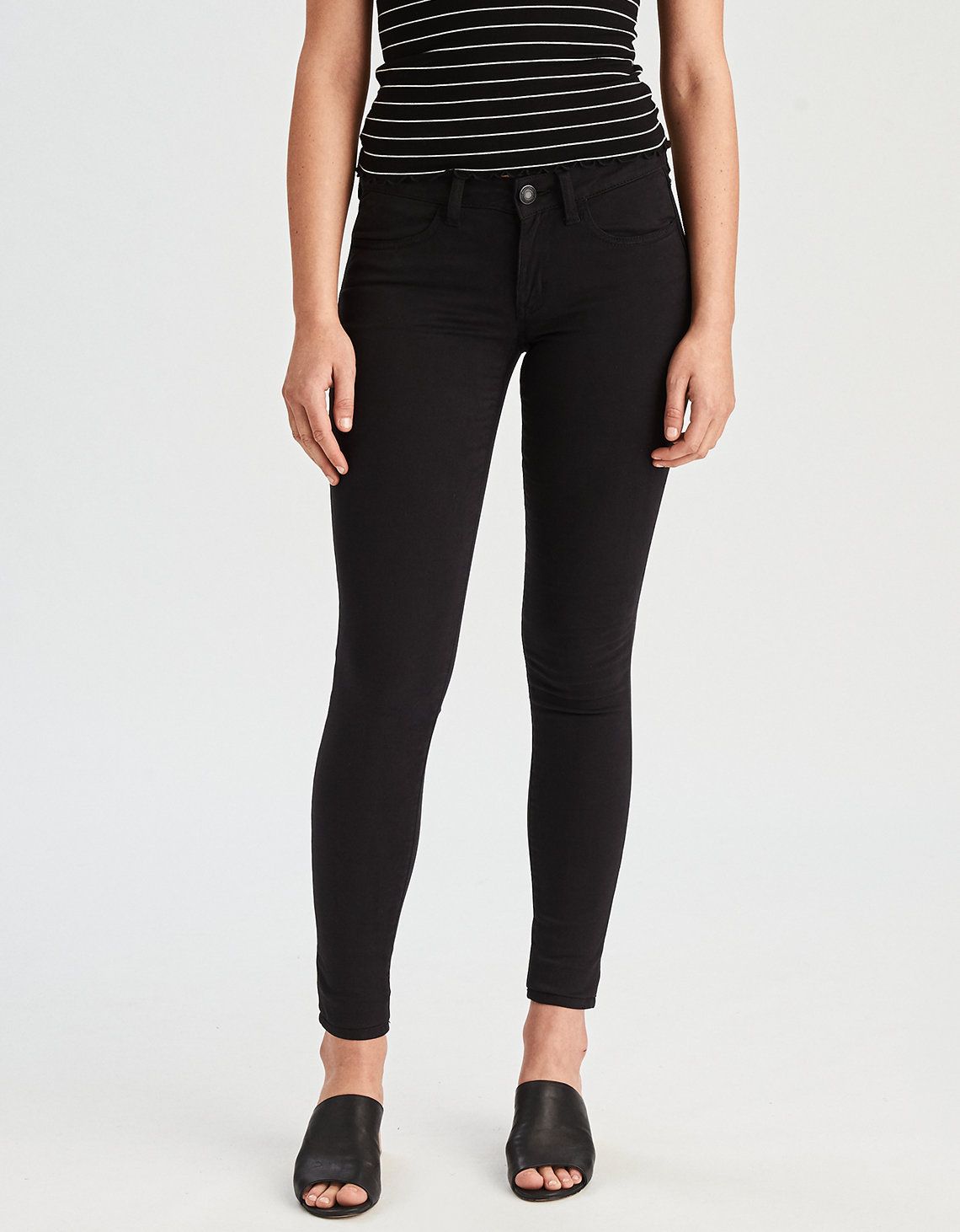 Jegging , Onyx Black | American Eagle Outfitters (US & CA)