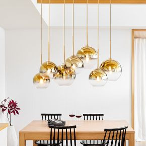 Sculptural 7-Light Globe Chandelier | West Elm (US)