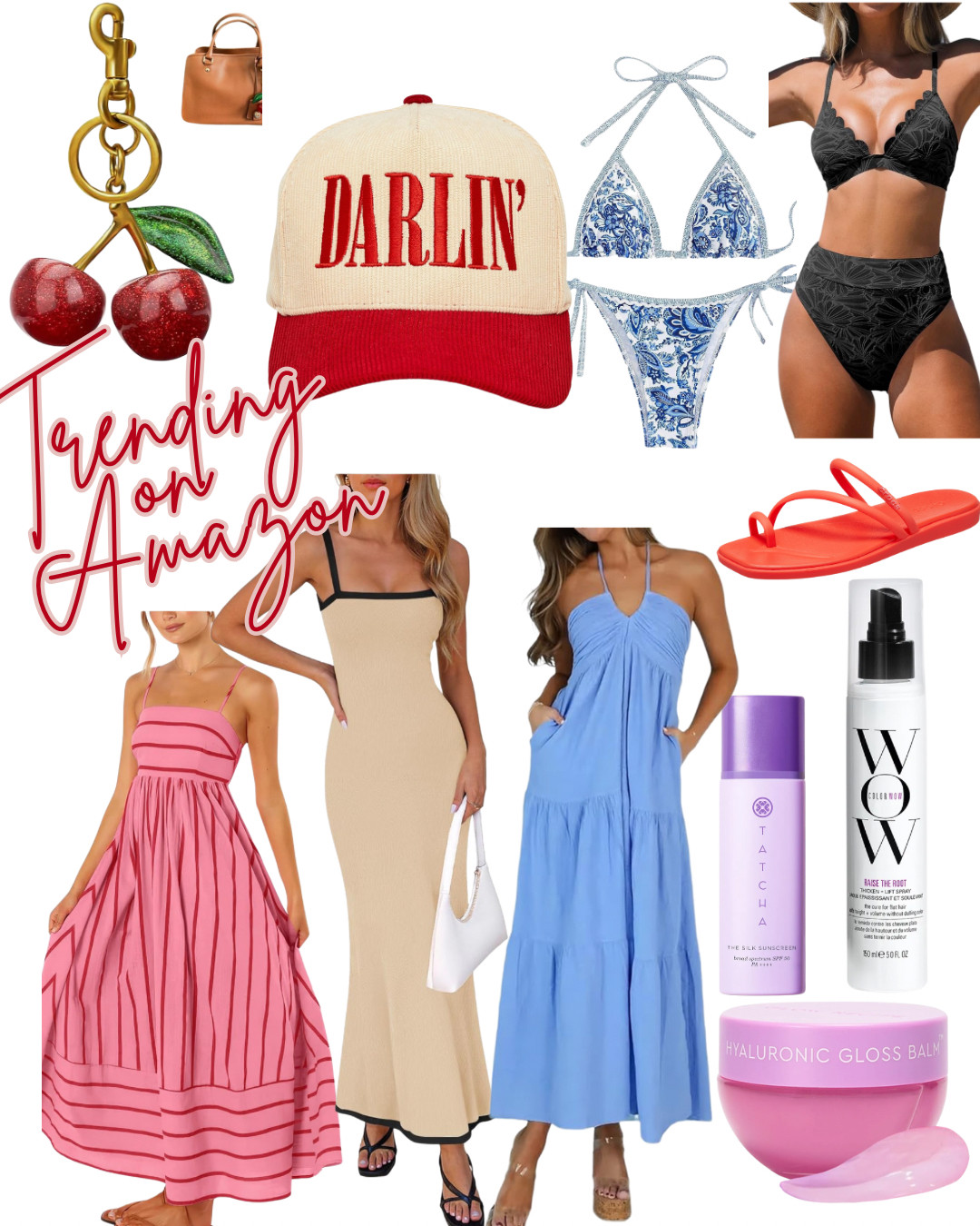 #Trending on Amazon, Creator favorites, amazonfinds2025, beauty, fashion, skincare, gift guide,amazon swim suits, amazon hat darlin, amazon summer dresses, amazon wishlist 

 #LTKFindsUnder100 #LTKBeauty #LTKSwim