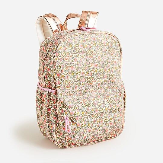 Girls' backpack in floral print | J. Crew US