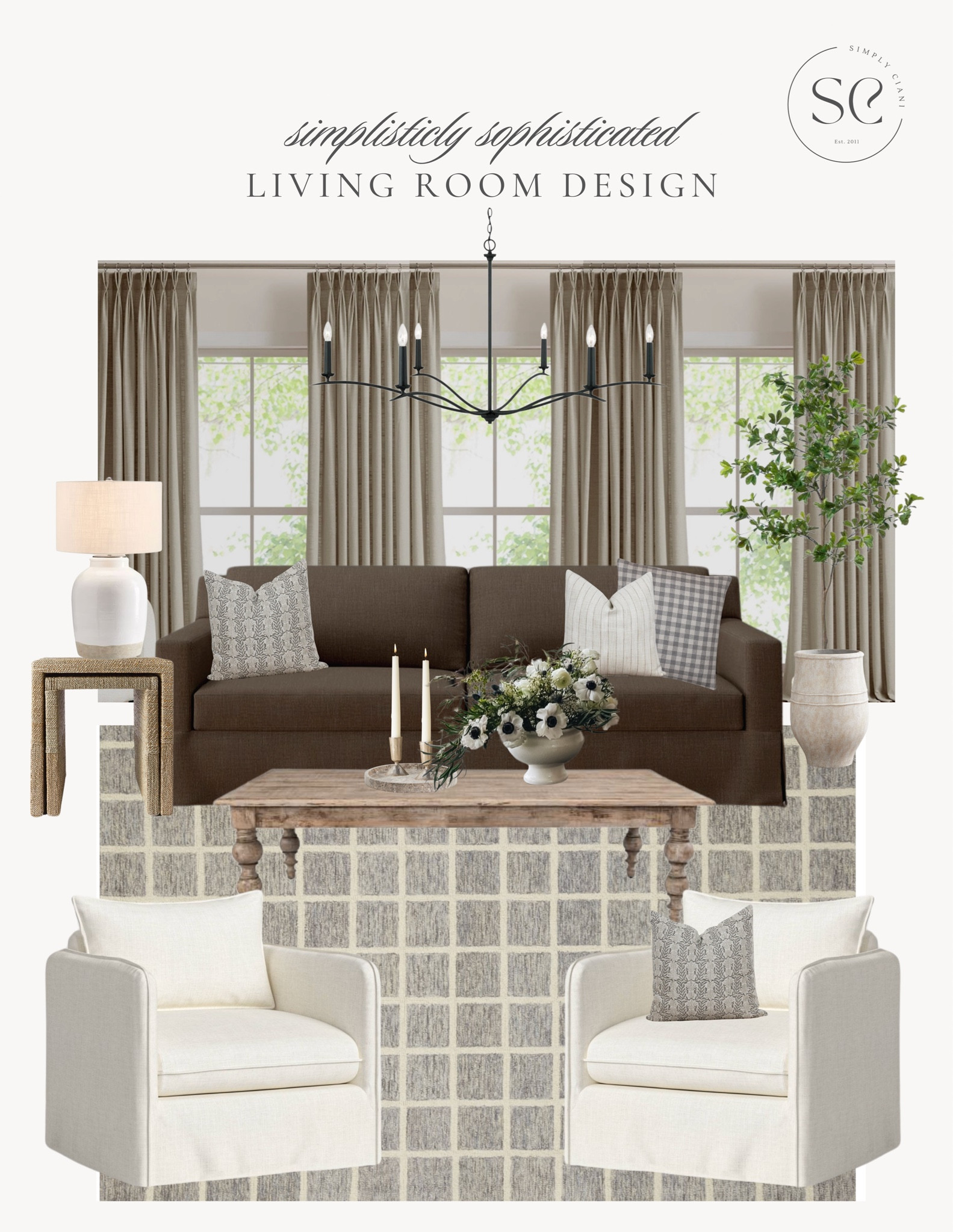 New Living Room Design • a mix between moody & light with a traditional yet modern feel 

#potterybarn #chrislovesjulia #loloi #arearugs #target #studiomcgee #livingroomdesign #moodboard #moodboarddesign #designboard #livingroom #transitional #moody

#LTKhome #LTKfamily #LTKfindsunder100