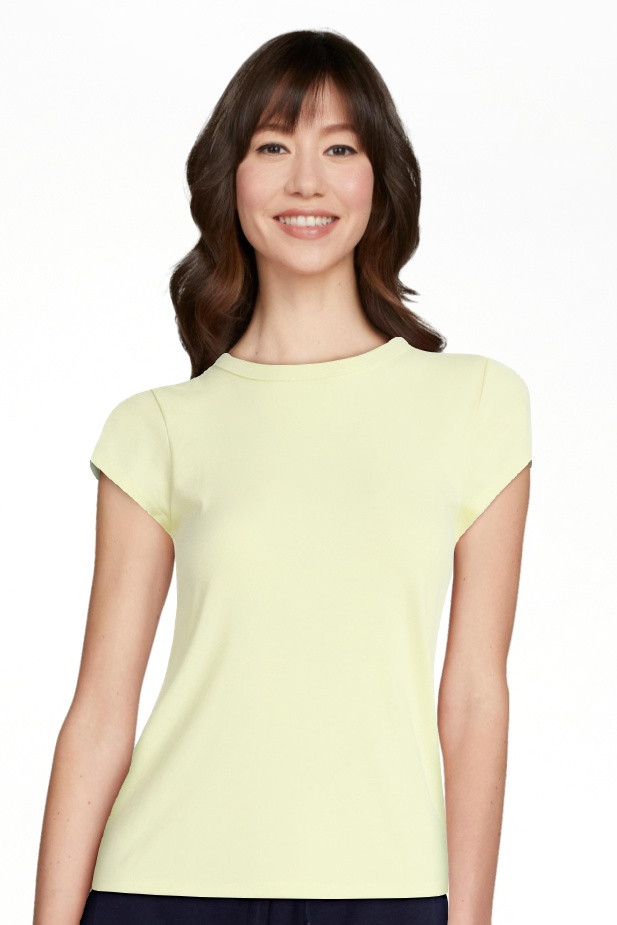 Free Assembly Women's and Women's Plus Cap Sleeve Tee, Sizes XS-4X | Walmart (US)