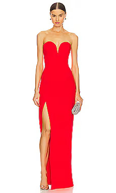 Amanda Uprichard X REVOLVE Cherri Gown in Crimson from Revolve.com | Revolve Clothing (Global)