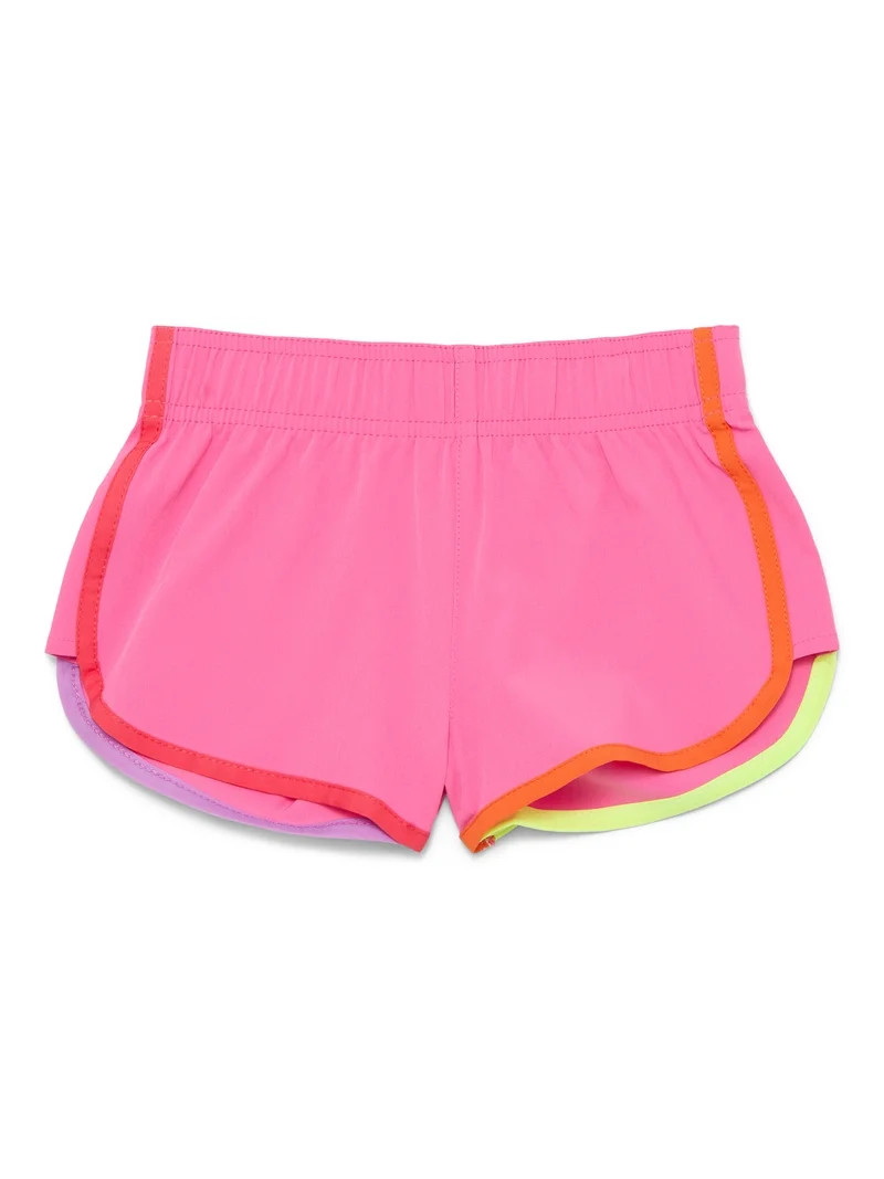 Wonder Nation Girls Swim Shorts, Sizes 4-18 & Plus | Walmart (US)