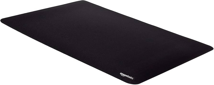 Amazon Basics Large Extended Computer Rectangular Mouse Pad, 16.7 x 35.7 inch, Black | Amazon (US)