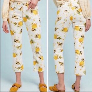 Pilcro and the Letterpress Anthropologie Lemon Grove Cropped Bootcut Jeans | Poshmark
