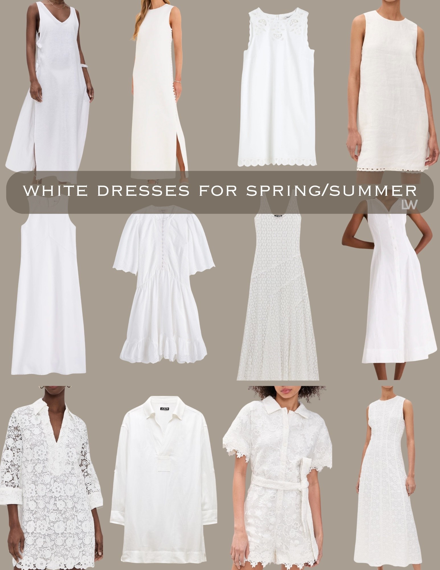 Must have white dress 