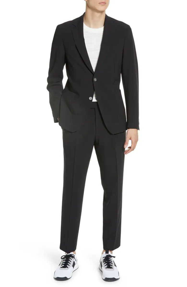BOSS Hanry Slim Fit Wool & Linen Suit | Nordstrom | Nordstrom