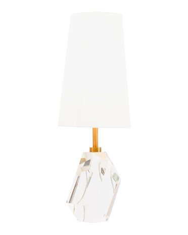 21.25in Geo Crystal Table Lamp | TJ Maxx