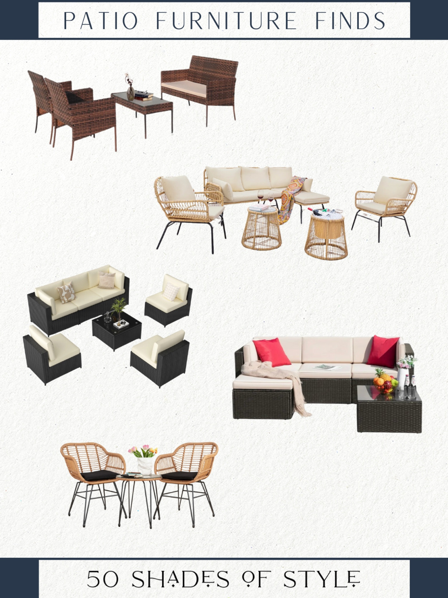 Sharing my favorite outdoor patio sets. They are so classic and affordable for your outdoor decor. 

Walmart patio furniture, outdoor furniture, outdoor patio sets, Walmart patio sets, Walmart outdoor furniture 

#LTKSeasonal #LTKHome #LTKOver40