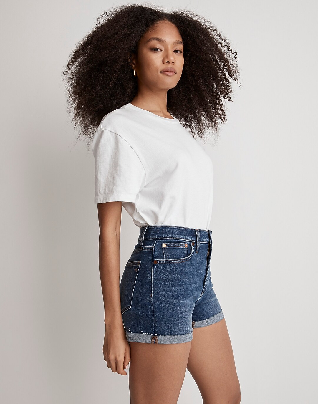 High-Rise Denim Shorts | Madewell