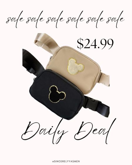 Mickey belt bag on sale #disney #beltbag #fannypack #disneygear #disneyworld 
