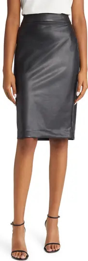 Faux Leather Pencil Skirt | Nordstrom