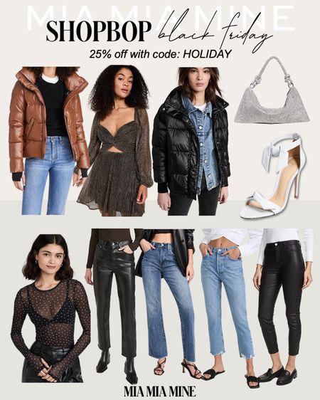 Shopbop Black Friday sale
Take 25% off with code HOLIDAY
Agolde jeans on sale
Sam puffer jacket on sale
Cult Gaia Hera bag on sale 



#LTKCyberweek #LTKstyletip #LTKsalealert