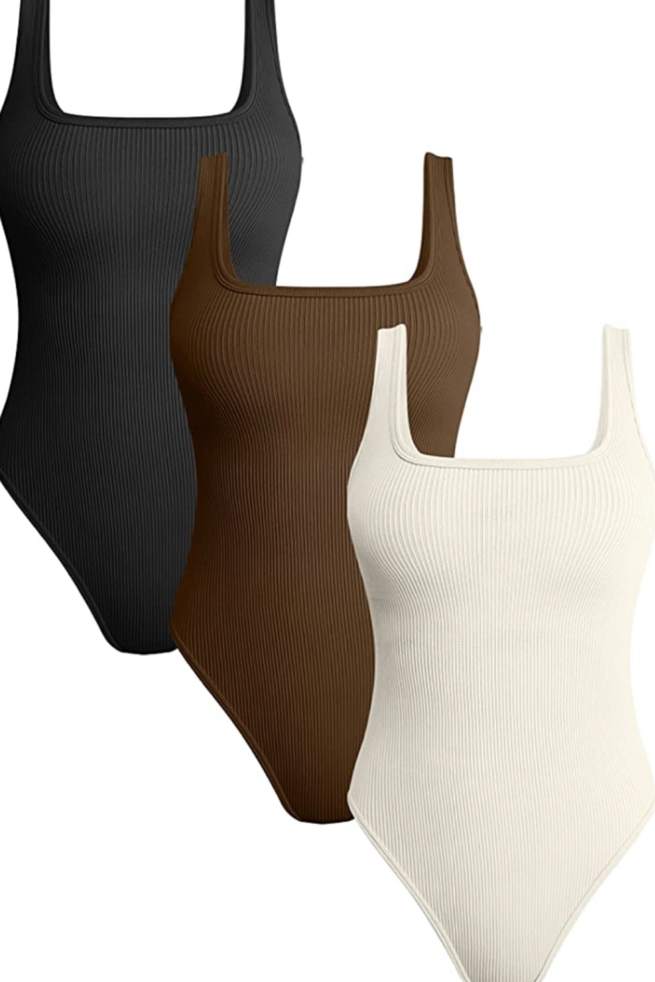44% off 🎉

OQQ Women's 3 Piece Bodysuits Ribbed Square Neck Sleeveless Tank Tops Bodysuits

#LTKstyletip #LTKunder50 #LTKsalealert