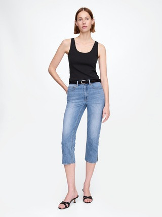High Rise Capri Jeans | Gap (US)