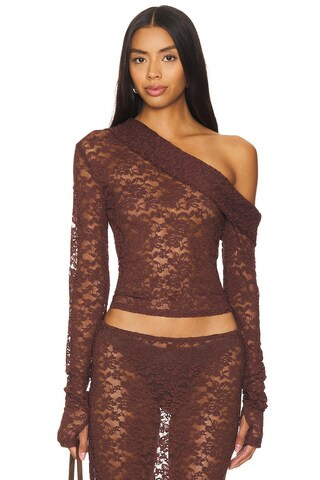 Black Swan Off Shoulder Top | Revolve Clothing (Global)
