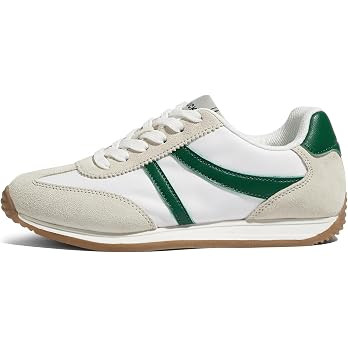 LUCKY STEP Women's Retro Fashion Sneakers | Non Slip | Comfortable Casual | Breathable Classic | Amazon (US)