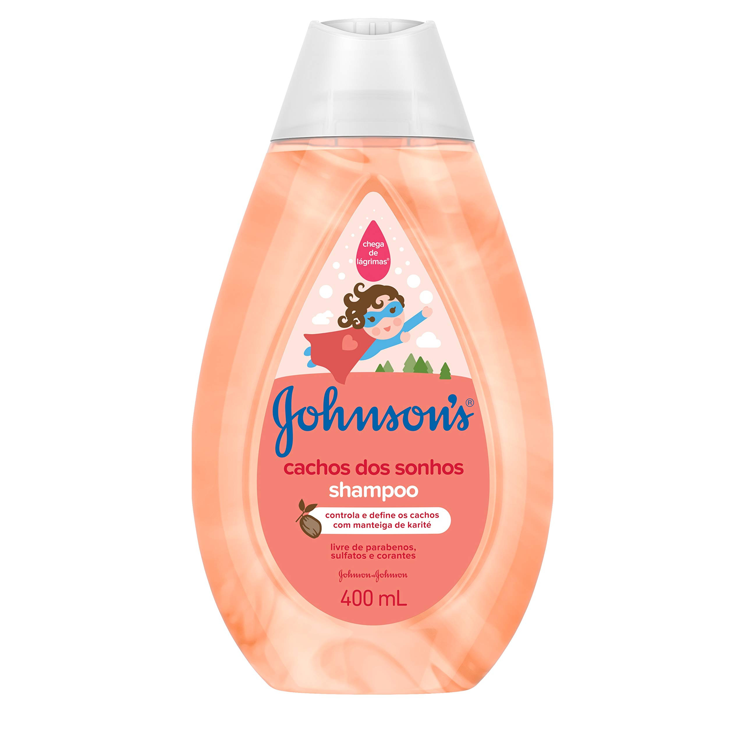 Johnson's Baby Shampoo Infantil Para Cabelos Cacheados Cachos Dos Sonhos, 400ml | Amazon (BR)