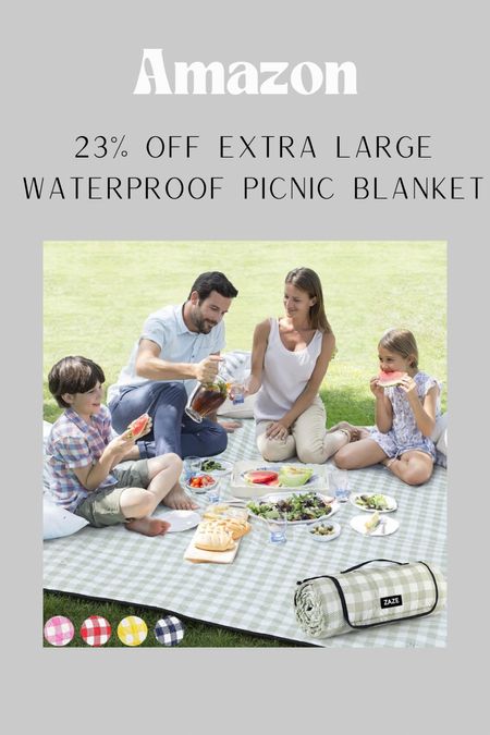 Amazon Waterproof Picnic Blanket



Popular family picnic blanket on sale. Trending waterproof blanket.#LTKfamily #LTKsalealert

#LTKSeasonal